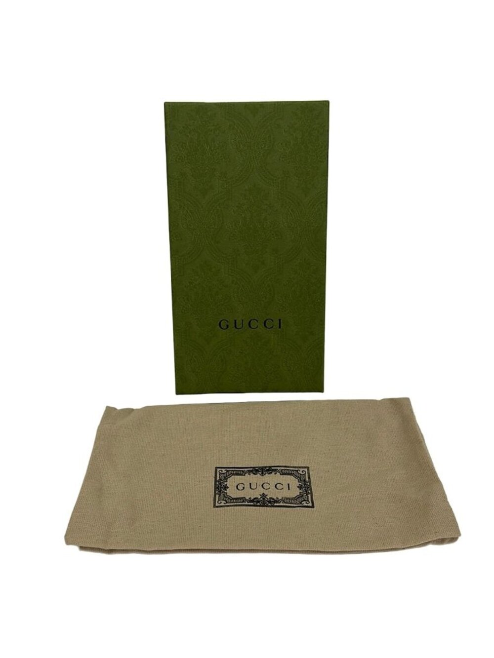 Gucci Wallet GG Plus Supreme Black Beige Dark Brown Leather - Picture 7 of 7